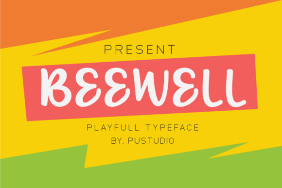Beewell: A Fresh Display Font for Branding