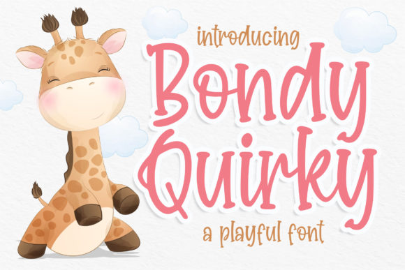 Bondy Quirky Font Review for Creative Brands