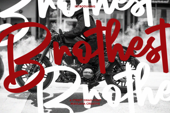 Brothest Font Review for Bold Campaign Design