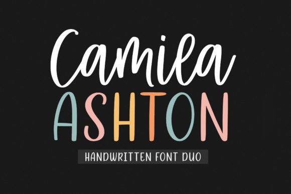 Camila Ashton: A Handwritten Font for Makers