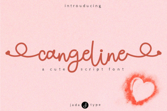 Cangeline: A Joyful Handwritten Typeface for Makers