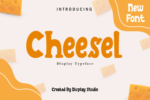 Cheesel: A Bold Display Typeface for Makers