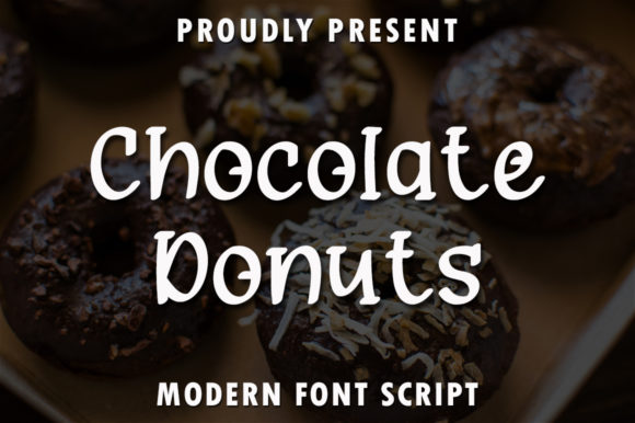 Chocolate Donuts: A Modern Display Font for Campaigns
