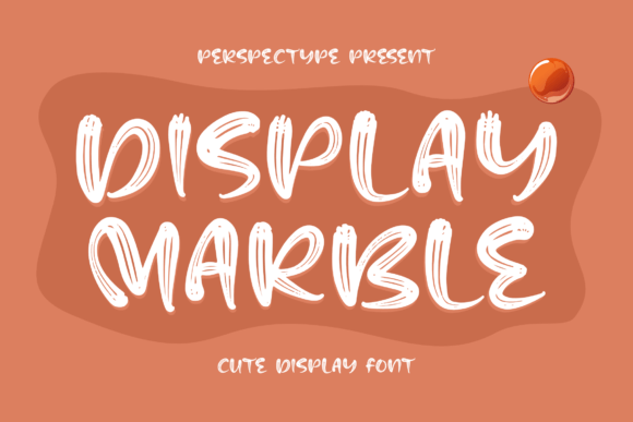 Display Marble Font for Handmade Branding