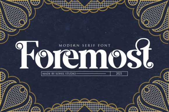 Foremost: A Premium Serif Typeface for Digital Design