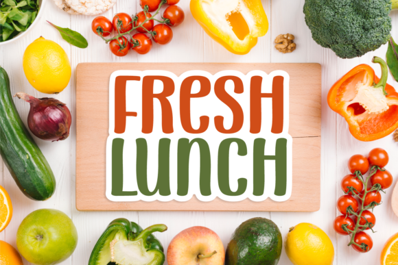 Fresh Lunch Font: A Modern Script for Creative Designers