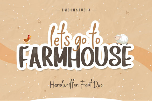 Go to Farmhouse Font for Authentic Branding