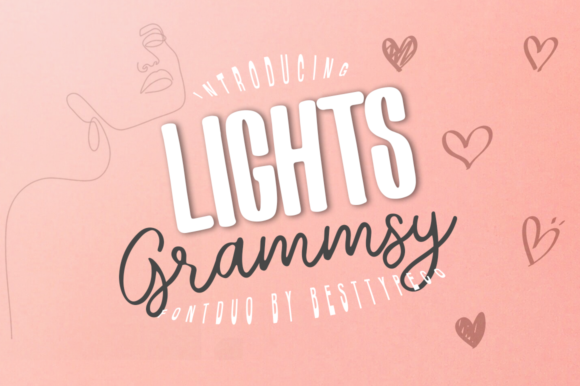 Grammsy Lights: A Handwritten Typeface for Editorial Charm