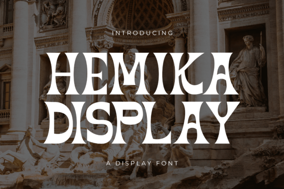 Hemika Display: A Retro Serif Font for Bold Editorial Design