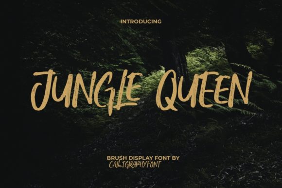 Jungle Queen Vintage Brushed Typeface Review