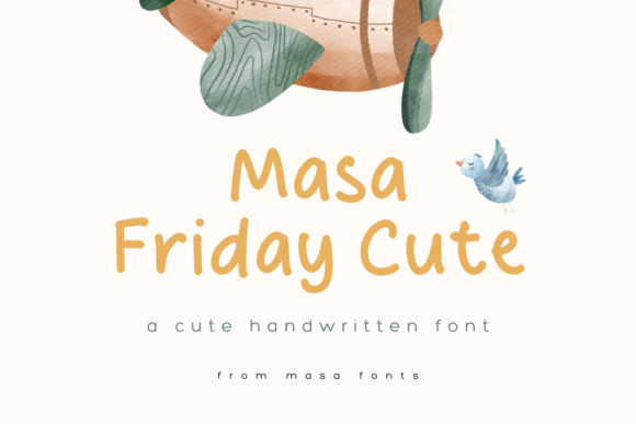 Masa Friday Cute: The Playful Typeface for Campaigns