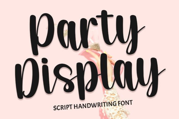 Party Display Font for Modern Web Design