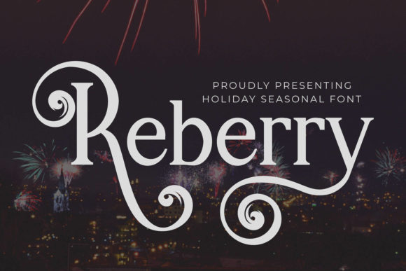 Reberry: A Serif Display Font for Bold Branding