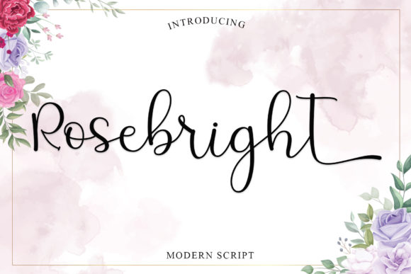 Rosebright: The Display Font That Elevates Branding