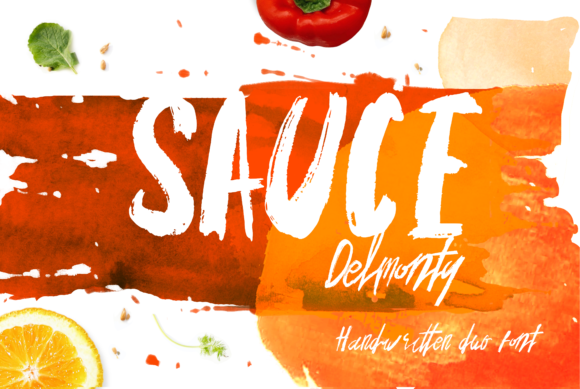 Sauce Delmonty Typeface for Casual Branding