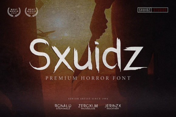 Sxuidz: A Bold Display Font for Modern Branding