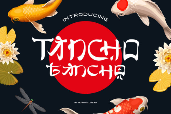 Tancho Typeface: Japanese Style for Modern Brands