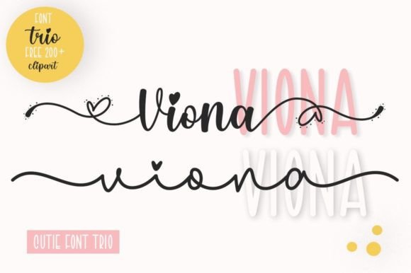Viona Font: Chic Script for Social Media