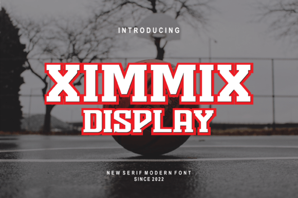Ximmix Display Font: A Modern Serif for Bold Branding